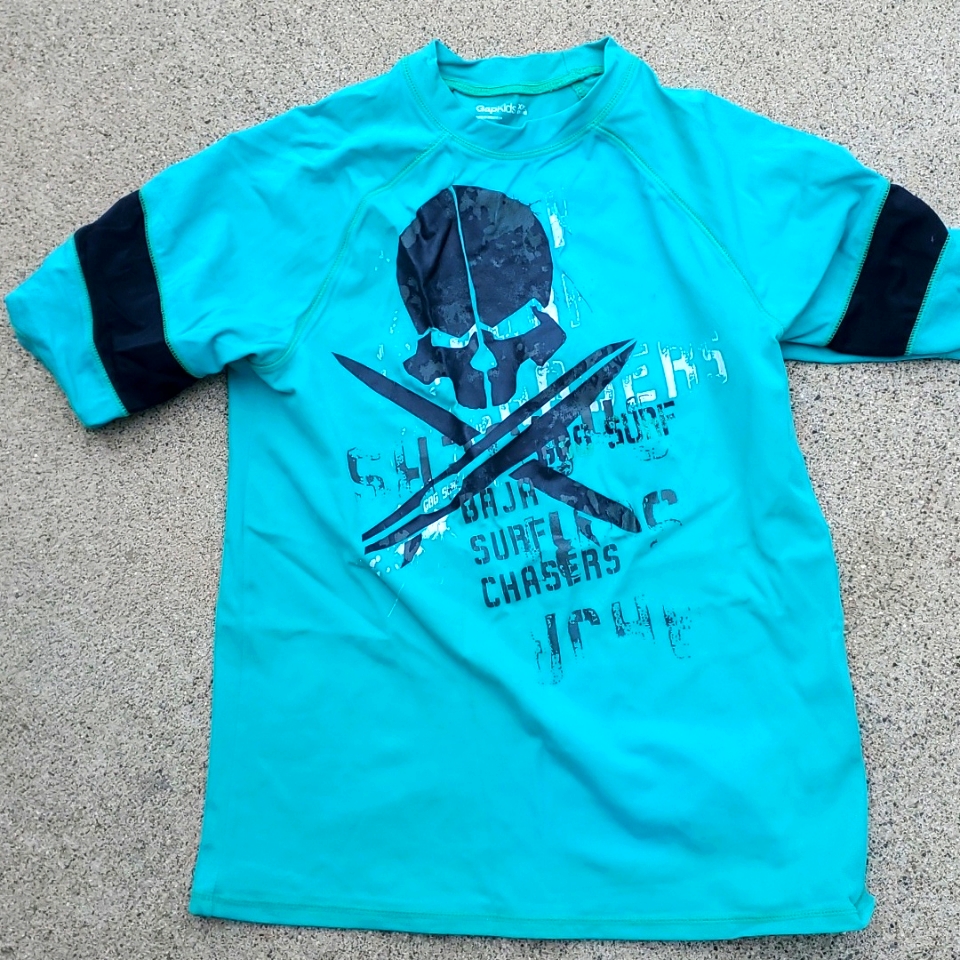 Gap Uv Spf50 Surf Rashguard Shirt
